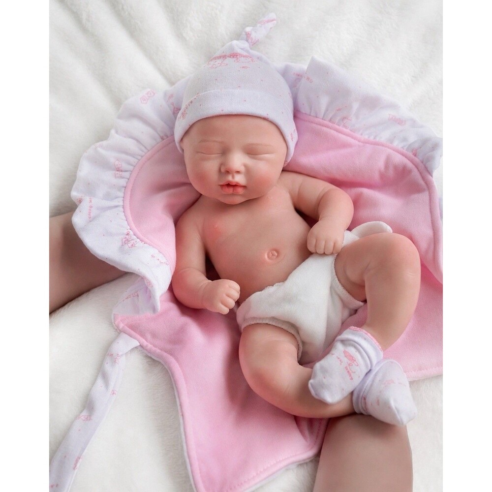 12 Inch Babeside Full Silicone Baby Reborn Doll Girl Soft Newborn Weighted